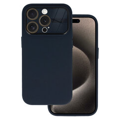 Мягкий чехол Tel Protect Lichi для Iphone 13 Pro Max темно-синий цена и информация | Чехлы для телефонов | 220.lv