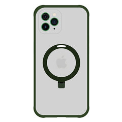 Чехол-подставка Tel Protect Magical Magsafe для Iphone 15 Pro Max зеленый цена и информация | Чехлы для телефонов | 220.lv