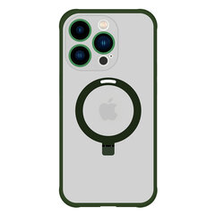 Чехол-подставка Tel Protect Magical Magsafe для Iphone 15 Pro Max зеленый цена и информация | Чехлы для телефонов | 220.lv