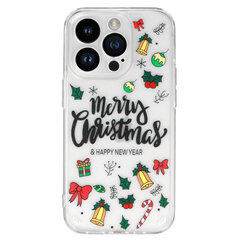 Чехол TEL PROTECT Christmas для Samsung S23 Ultra Design 3, прозрачный цена и информация | Чехлы для телефонов | 220.lv