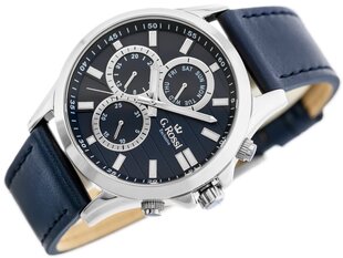 часы g. rossi - c6182b-6c1 (zg256b) s./blue + коробка цена и информация | Мужские часы | 220.lv