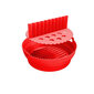 Duravire saliekamā silikona veidne ar sadalītāju karstā gaisa fritēzei, sarkana, 20 cm x 7 cm, cena un informācija | Cepamais papīrs, trauki, formas | 220.lv