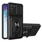 Samsung galaxy s23 plus, camshield maciņš, melns cena un informācija | Telefonu vāciņi, maciņi | 220.lv