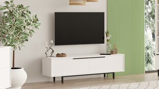 TV galdiņš Asir, 160x45,1x35,5 cm, balts cena un informācija | TV galdiņi | 220.lv