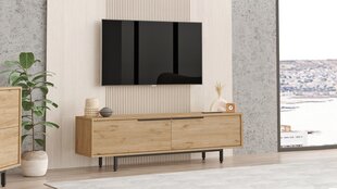 TV galdiņš Asir, 160x45,1x35,5 cm, brūns cena un informācija | TV galdiņi | 220.lv