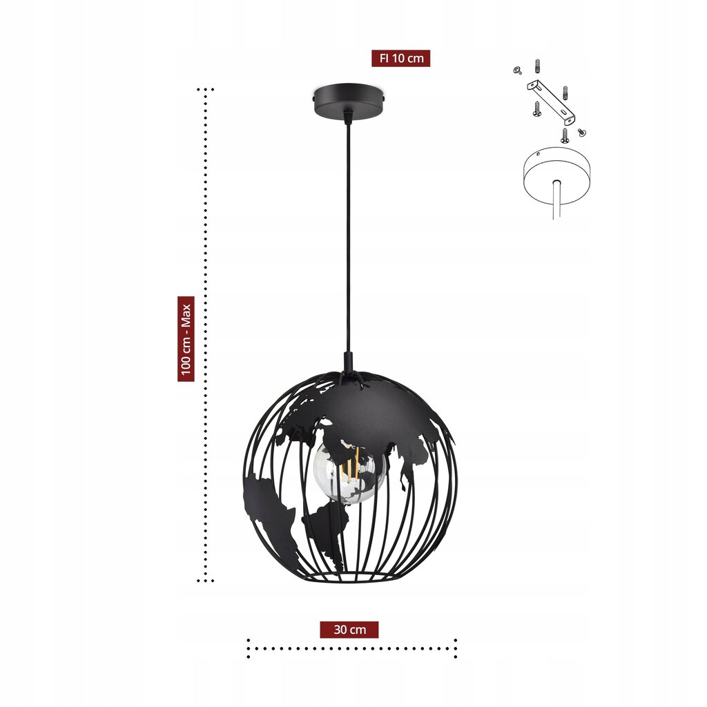 Lampa Luxolar cena un informācija | Lustras | 220.lv