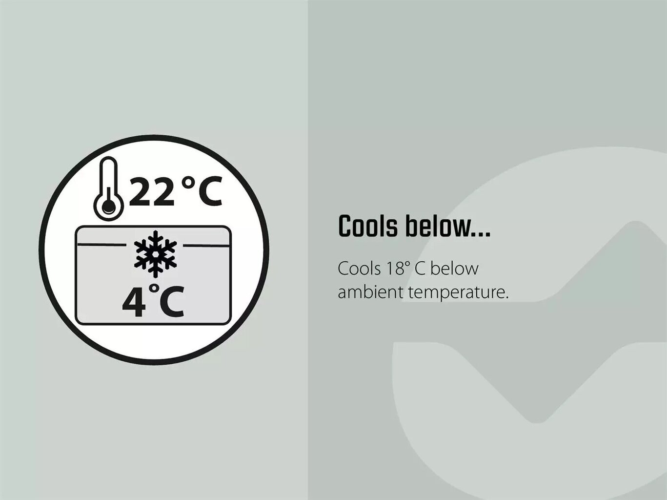 Saldētava Outwell Ecocool, 24 l, zila cena un informācija | Aukstuma somas, aukstuma kastes un aukstuma elementi | 220.lv