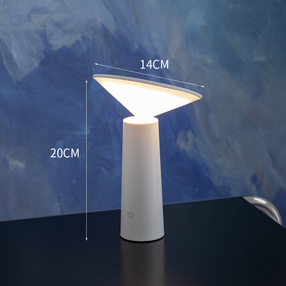 LED skārienjūtīga, lādējama galda lampa ar dimmēšanas funkciju cena un informācija | Galda lampas | 220.lv