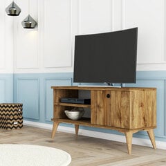 TV galdiņš Asir, 90x44,6x29,5 cm, brūns cena un informācija | TV galdiņi | 220.lv