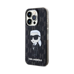 KARL LAGERFELD для iPhone 15 Pro Max (6,7″) с монограммой - Черный цена и информация | Чехлы для телефонов | 220.lv