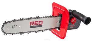 Motorzāģa adapteris Red Technic leņķa slīpmašīnai ar rokturi ​ cena un informācija | Motorzāģi | 220.lv