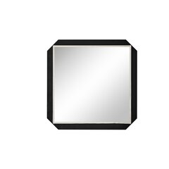 Зеркало, Асир, 70x70 см, черное цена и информация | Зеркальца | 220.lv