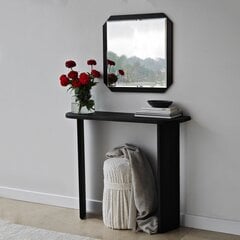 Зеркало, Асир, 70x70 см, черное цена и информация | Зеркальца | 220.lv
