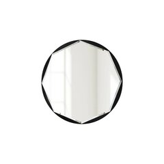 Зеркало, Асир, 60х60см, черный цена и информация | Зеркальца | 220.lv
