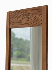 Spogulis Asir Cheval, brūns cena un informācija | Spoguļi | 220.lv