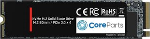 CoreParts CPSSDM2NVME512GB цена и информация | Внутренние жёсткие диски (HDD, SSD, Hybrid) | 220.lv