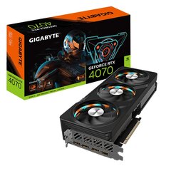 Gigabyte GeForce RTX 4070 Gaming OC V2 12G (GV-N4070GAMING OCV2-12GD) цена и информация | Видеокарты (GPU) | 220.lv