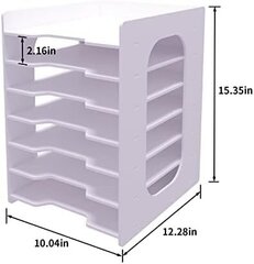 Подставка для документов, 7 частей цена и информация | Канцелярия | 220.lv