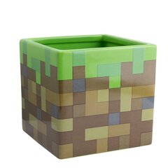 Minecraft Grass Block Pen and Plant Pot cena un informācija | Datorspēļu suvenīri | 220.lv