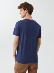 футболка ny city 01 s1830 - темно-синяя цена и информация | Мужские футболки | 220.lv