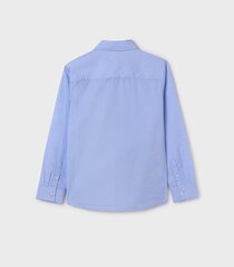 Рубашка для мальчика Mayoral, синий/белый цена и информация | Рубашки для мальчиков | 220.lv