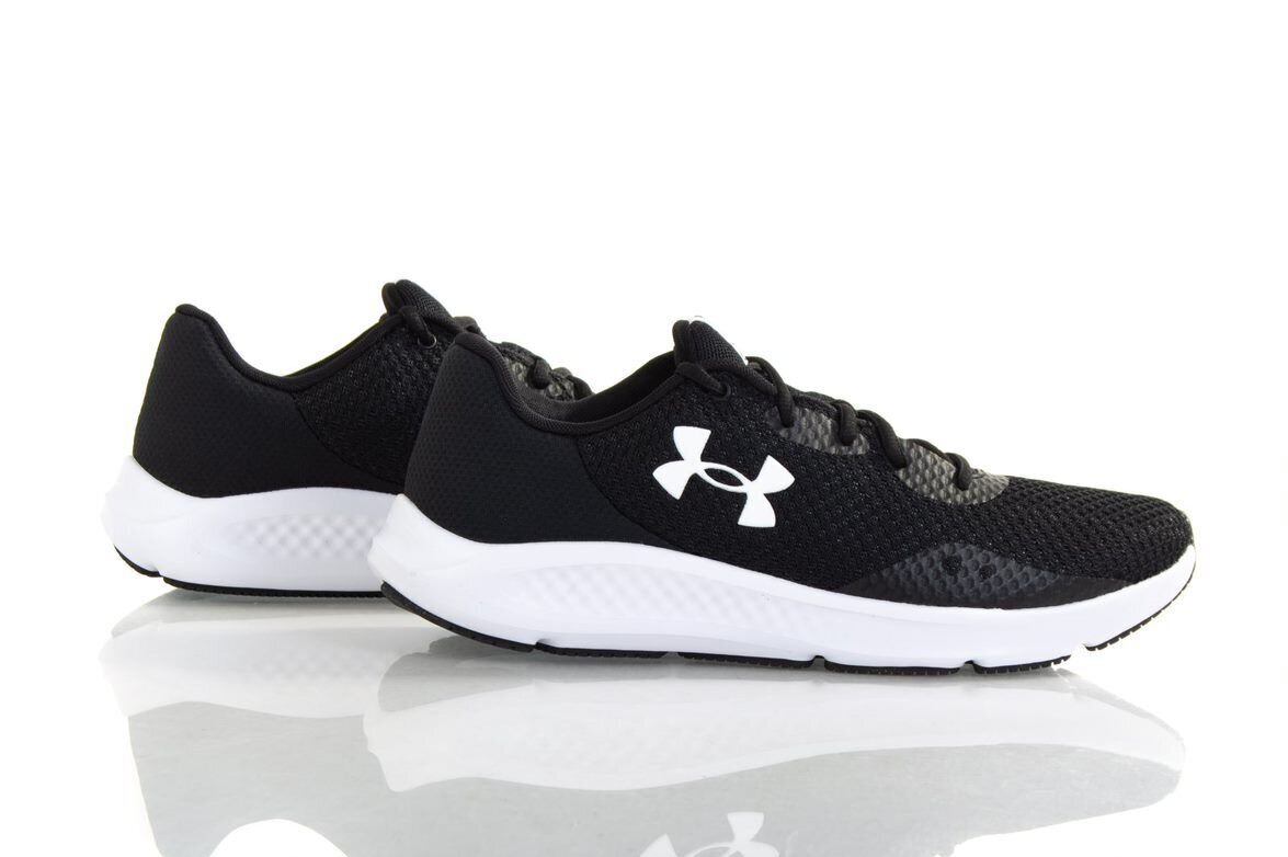 Sporta apavi vīriešiem Under Armour Charged Pursuit 3024878001, melni цена и информация | Sporta apavi vīriešiem | 220.lv