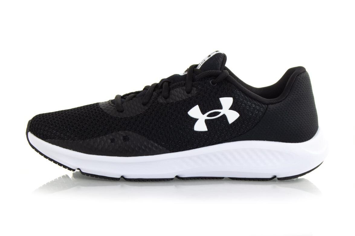 Sporta apavi vīriešiem Under Armour Charged Pursuit 3024878001, melni цена и информация | Sporta apavi vīriešiem | 220.lv