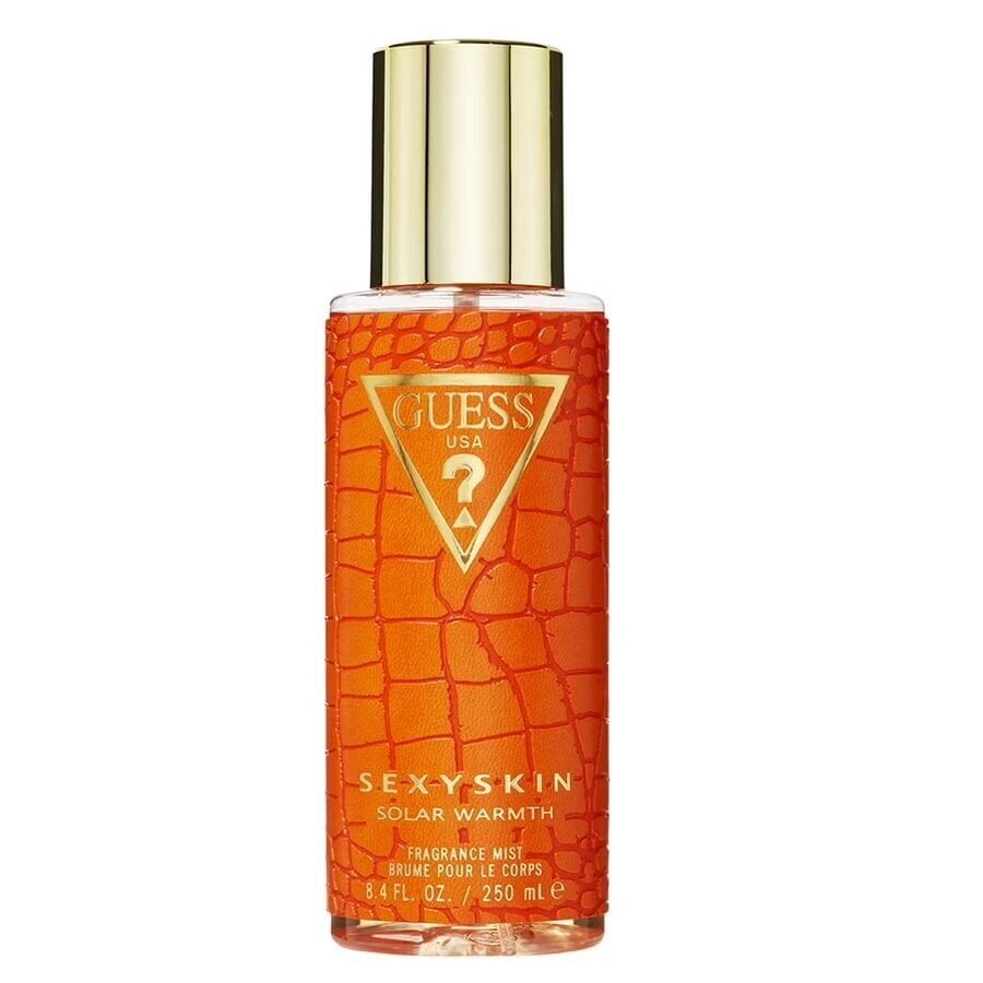 Ķermeņa sprejs Guess Ladies Sexy Skin Solar Warmth Fragrance Mist, 250 ml цена и информация | Parfimēta sieviešu kosmētika | 220.lv