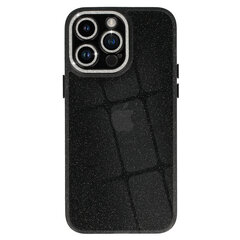 Чехол для камеры с жидкими блестками для Iphone 13 Pro, черный цена и информация | Чехлы для телефонов | 220.lv