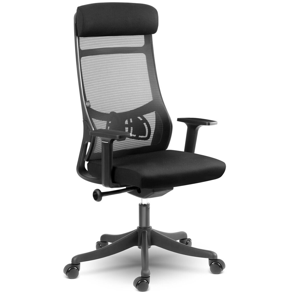 Biroja krēsls ar mikrofonu, Sofotel Brema, melns cena un informācija | Biroja krēsli | 220.lv