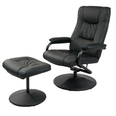 Atpūtas krēsls ar kāju balstiem цена и информация | Офисные кресла | 220.lv