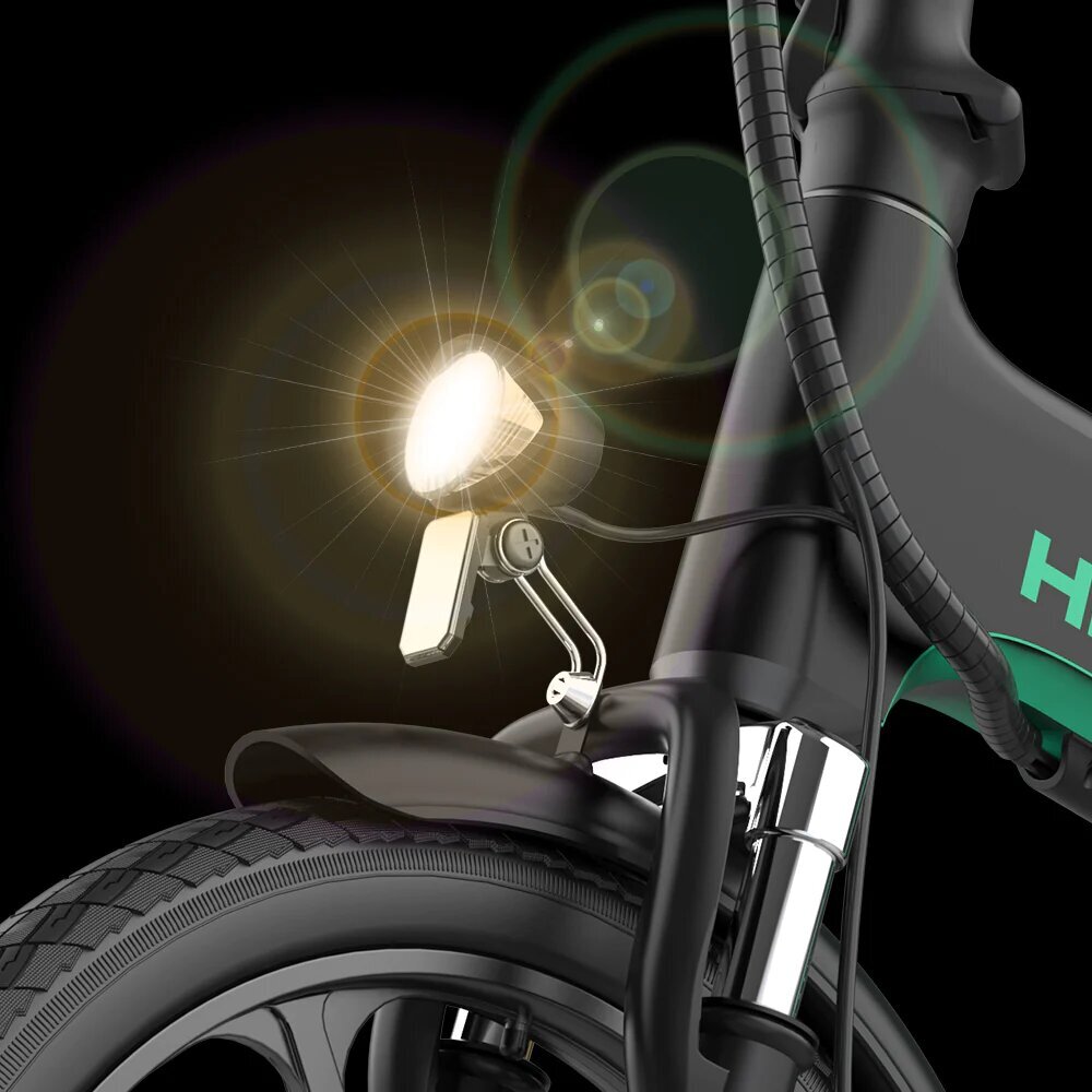 Elektriskais velosipēds Hitway BK2, 16", melns cena un informācija | Elektrovelosipēdi | 220.lv