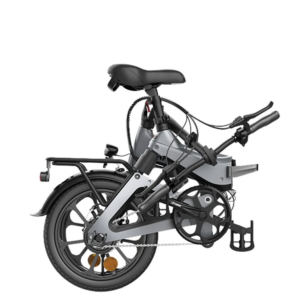Elektriskais velosipēds Hitway BK2, 16", pelēks cena un informācija | Elektrovelosipēdi | 220.lv