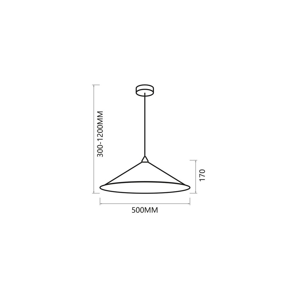 Milagro piekaramā lampa Fuji MLP0645 cena un informācija | Piekaramās lampas | 220.lv