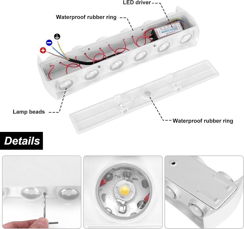 Kawell LED sienas lampa cena un informācija | Sienas lampas | 220.lv