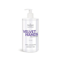 Roku krēms ​​Farmona Velvet Hands, 500 ml cena un informācija | Nagu kopšanas piederumi | 220.lv