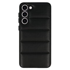 Кожаный 3D чехол для Samsung Galaxy S23 дизайн 1 черный цена и информация | Чехлы для телефонов | 220.lv