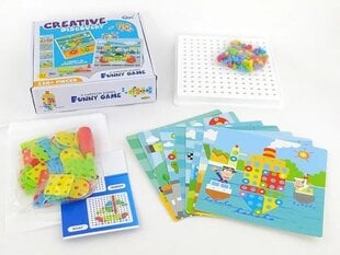 Bērnu konstruktors ar skrūvgriezi, 116+ gab. cena un informācija | Creative Kids Rotaļlietas, bērnu preces | 220.lv