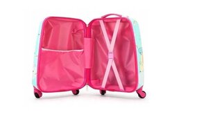 Детский чемодан, котик, розовый. цена и информация | Чемоданы, дорожные сумки | 220.lv