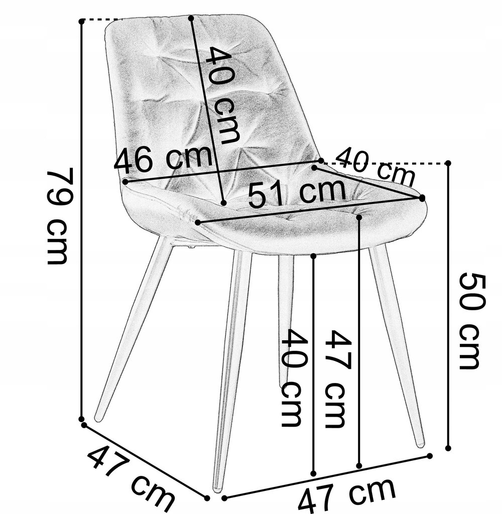 Eliot polsterēts krēsls melns cena un informācija | Biroja krēsli | 220.lv