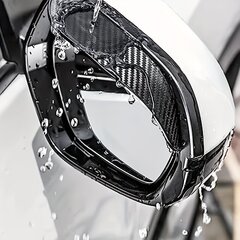 2 шт. Защита от дождя для автомобильных зеркал. цена и информация | Авто принадлежности | 220.lv