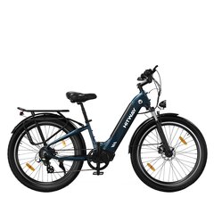 Elektriskais velosipēds Hitway BK16, 26", zils cena un informācija | Elektrovelosipēdi | 220.lv