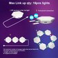 Iebūvēta LED lampa Hexagon cena un informācija | Iebūvējamās lampas, LED paneļi | 220.lv