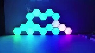 Iebūvēta LED lampa Hexagon цена и информация | Монтируемые светильники, светодиодные панели | 220.lv