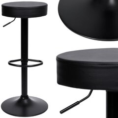 Барный стул - JIMI BLACK, черный цена и информация | Стулья для кухни и столовой | 220.lv