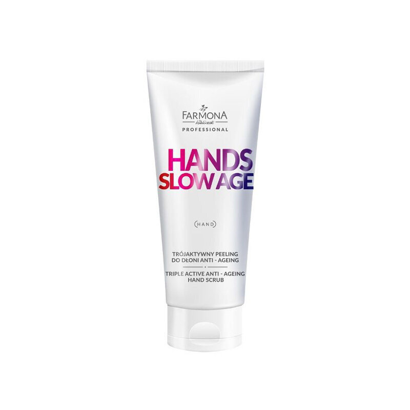 Roku skrubis Farmona Hands Slow Age, 200 ml цена и информация | Ķermeņa skrubji | 220.lv