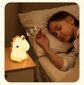 Silikona nakts lampa Vienradzis cena un informācija | Lampas bērnu istabai | 220.lv