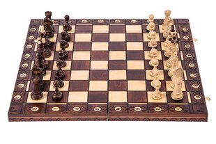 Koka šaha komplekts Senator Lux, 41 x 41 cm цена и информация | Настольная игра | 220.lv