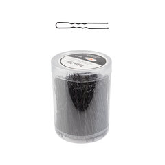 Парикмахерские бигуди E-65 300 шт. 6 см черные цена и информация | Аксессуары для волос | 220.lv