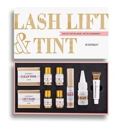 Набор для ламинирования и покраски ресниц и бровей Lifting & Tint Black цена и информация | Накладные ресницы, керлеры | 220.lv